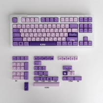 Frost Witch 104+30 XDA profile Keycap Set Cherry MX PBT DYE Sublimation for Mechanical Gaming Keyboard